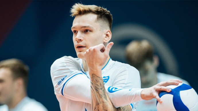 Волейболисты казанского «Зенита» обыграли московское «Динамо» в матче чемпионата России