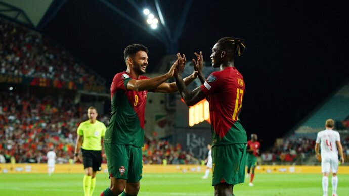 Сборная Португалии разгромила Люксембург со счетом 9:0 в матче отбора Евро‑2024