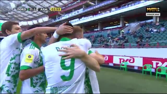 Локомотив - Ахмат. 0:1. Владимир Ильин (видео)