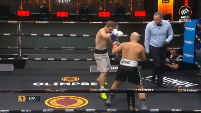 Рустам Иславмов победил отправил в нокаут Дмитрия Милюшу (видео). Бокс (видео)