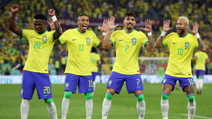 Сборная Бразилии по футболу получила награду ФИФА за честную игру в 2023 году