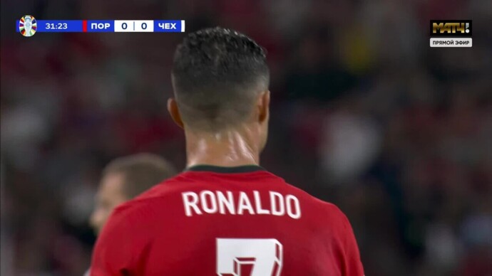 Португалия - Чехия. Голевой момент Роналду (видео). Чемпионат Европы-2024. Футбол (видео)
