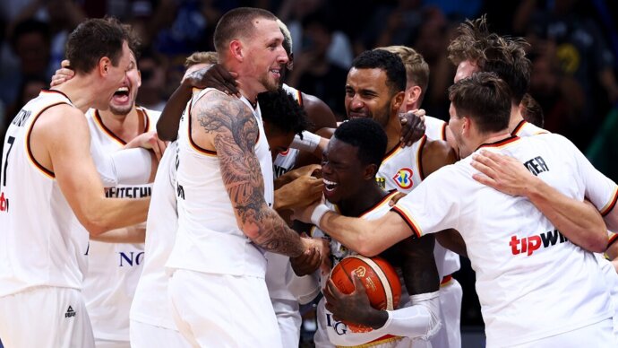 Сборная Германии впервые в истории стала победителем чемпионата мира по баскетболу