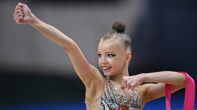 Российская гимнастка Войтенко стала победительницей многоборья среди юниорок на Играх БРИКС в Казани