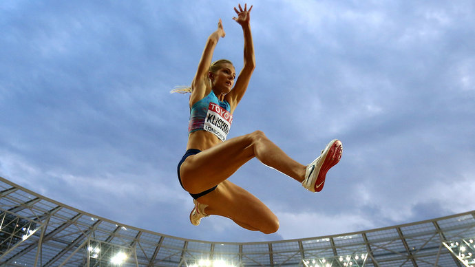 Клишина завоевала серебро чемпионата мира в Лондоне