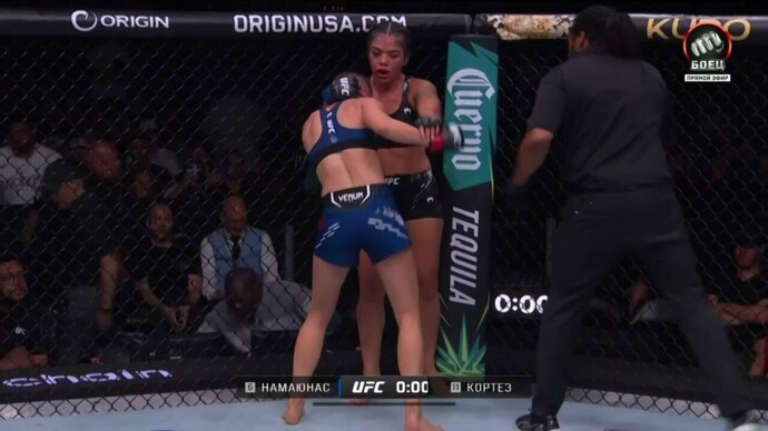 Роуз Намаюнас победила Трэйси Кортез (видео). UFC Fight Night (видео)