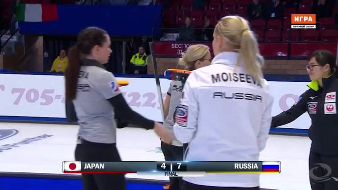 Чемпионат мира. Женщины. Россия обыграла Японию со счетом 7:4 (видео)