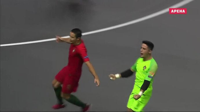 Россия (U-19) - Португалия (U-19) - 1:4. Голы (видео)