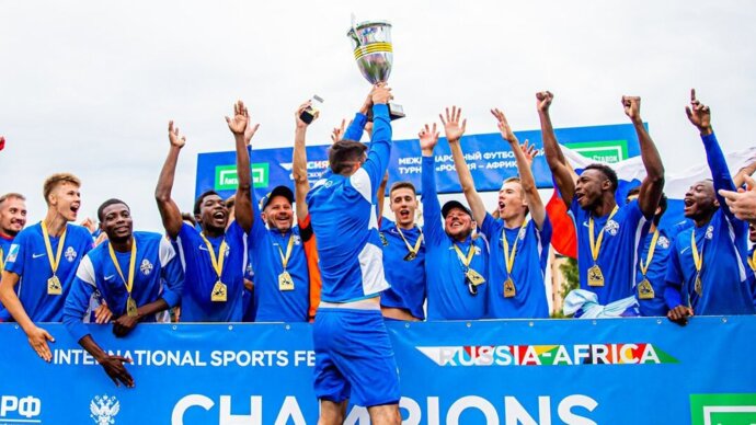 Кубанский государственный университет стал победителем Международного футбольного турнира «Россия — Африка»