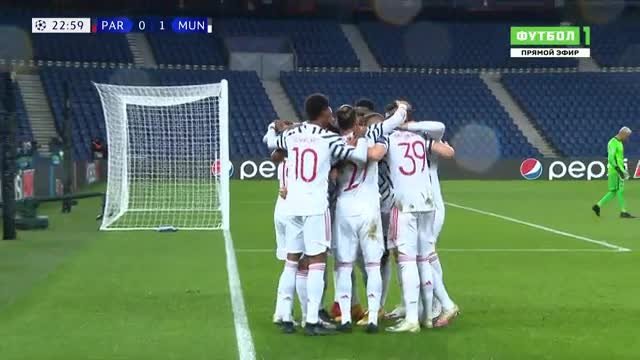 ПСЖ - Манчестер Юнайтед. 0:1. Бруну Фернандеш (пенальти) (видео)