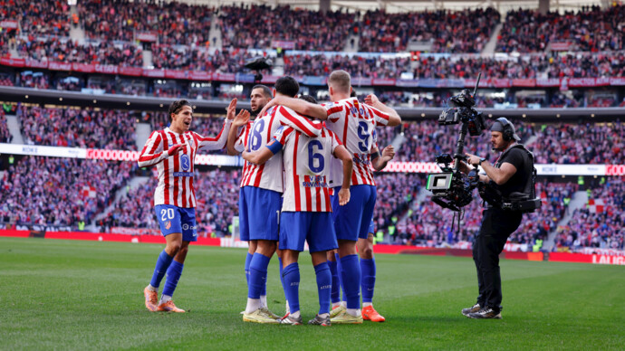 Гол Гризманна помог Атлетико обыграть Валенсию в Ла Лиге