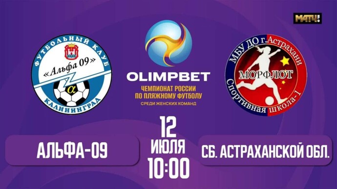 OLIMPBET Чемпионата России среди женских команд сезона 2024 года. Матч за 12 место (видео)