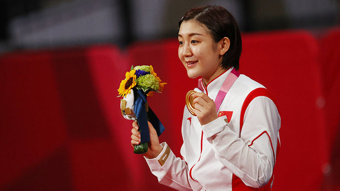 Китаянка Мэн победила на Олимпиаде в настольном теннисе