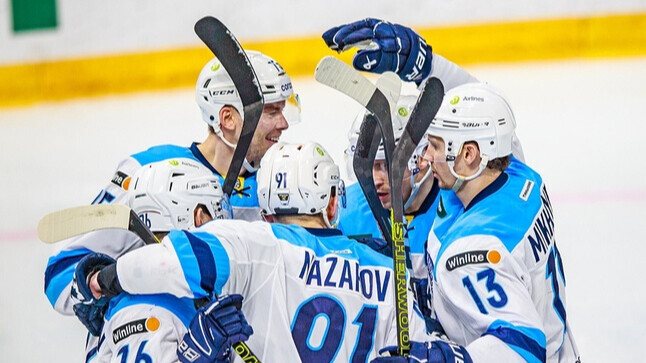 «Сибирь» на выезде одержала волевую победу над «Салаватом Юлаевым» в матче КХЛ