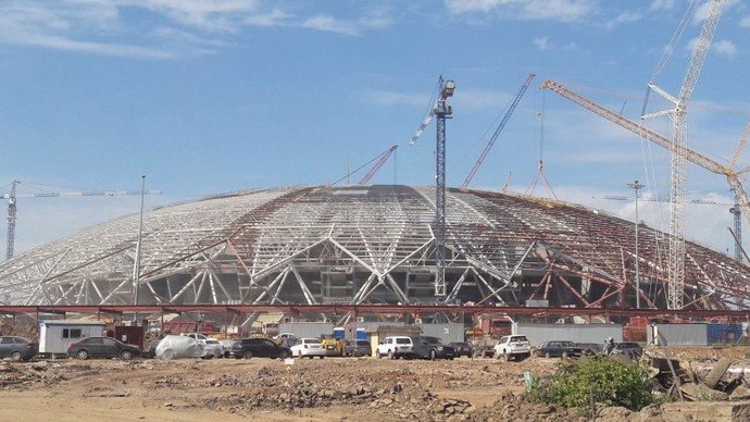 ФИФА: «Отставание по графику строительства стадиона в Самаре еще значительное»