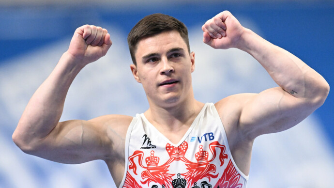 Нагорный выиграл золото в опорном прыжке на Играх БРИКС в Казани, Маринов — серебро