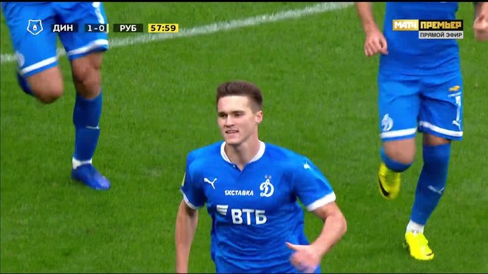 Динамо - Рубин. 2:0. Вячеслав Грулев (видео)