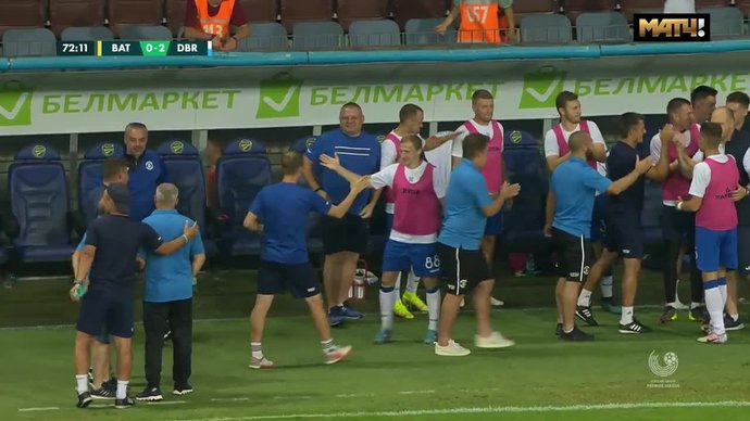 БАТЭ - Динамо Брест. 0:2. Голы (видео)