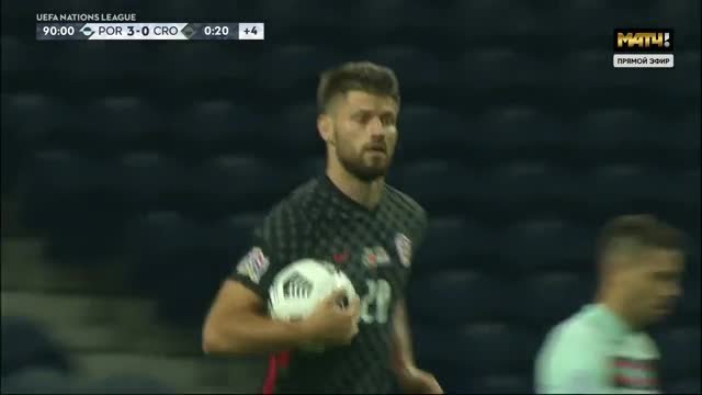 Португалия - Хорватия. 3:1. Бруно Петкович (видео)