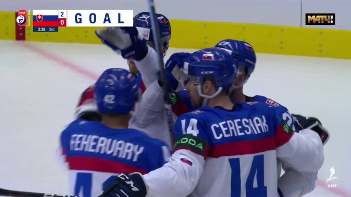 Словакия - Польша. Голы (видео). Чемпионат мира. Хоккей (видео)