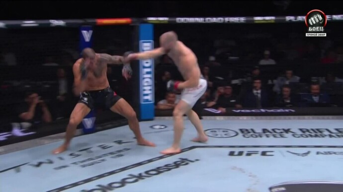 Джо Пайфер нокаутировал Марка-Андре Барио (видео). UFC 303 (видео)