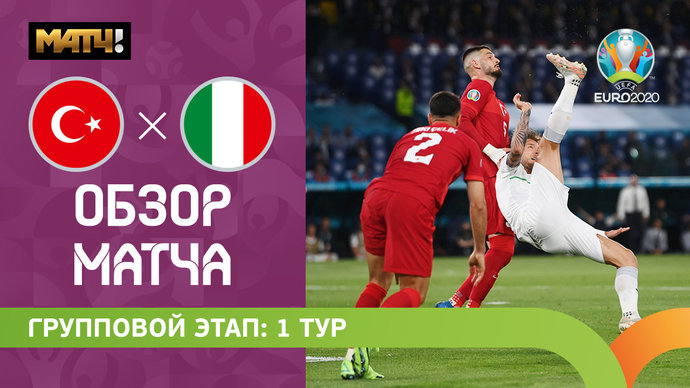 Турция – Италия - 0:3. Голы и лучшие моменты (видео)