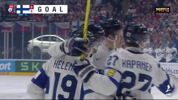 Норвегия - Финляндия. 0:1. Оливера Капанена (видео). Чемпионат мира. Хоккей (видео)