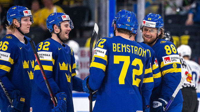 Норвегия проиграла Швеции и потеряла шансы на выход в плей-офф чемпионата мира по хоккею 2022