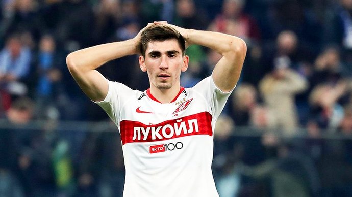 Бакаев – лучший игрок матча «Ротор» – «Спартак»
