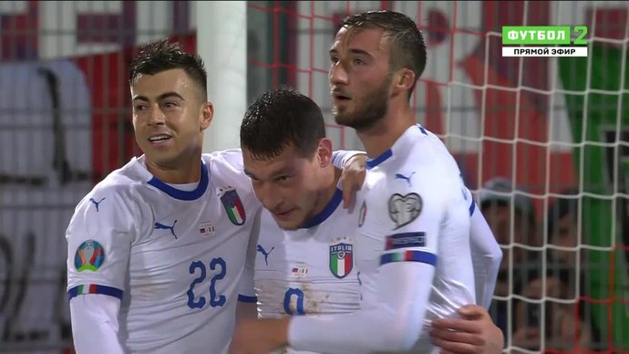 Лихтенштейн - Италия - 0:5. Голы и лучшие моменты (видео)