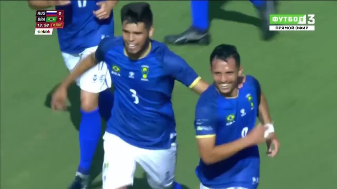 Россия - Бразилия. 1:2. Голы (видео)