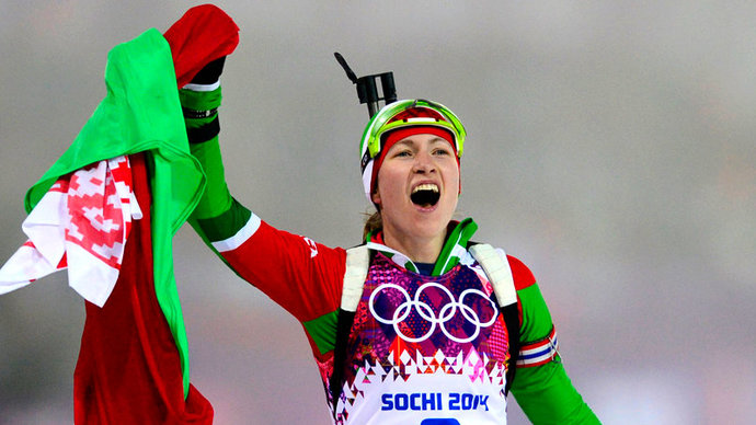 Домрачева прокомментировала отстранение российских и белорусских спортсменов от соревнований