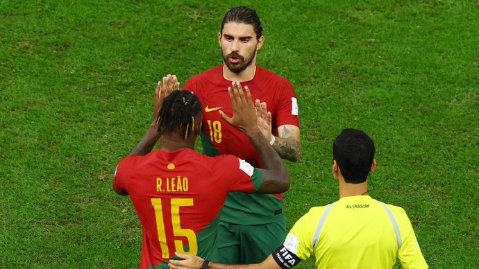 Португалия — Уругвай — 1:0. Леау заменил Невеша в составе португальцев в матче ЧМ-2022