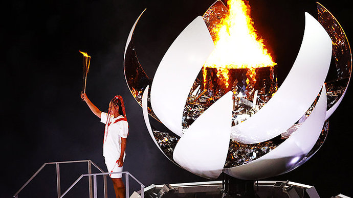 Наоми Осака — о зажжении олимпийского огня: «Это величайшее спортивное достижение в моей жизни»