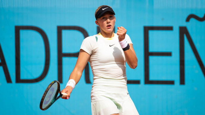 Мирра Андреева пробилась четвертый круг турнира в Мадриде