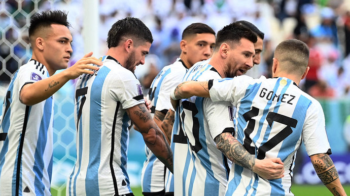 Чемпионат мира-2022. Аргентина - Мексика (видео)