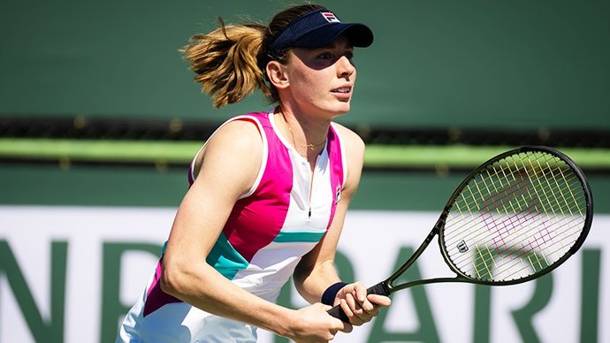 Александрова вышла во второй раунд турнира WTA в Чарльстоне, отдав американке Кийк два гейма