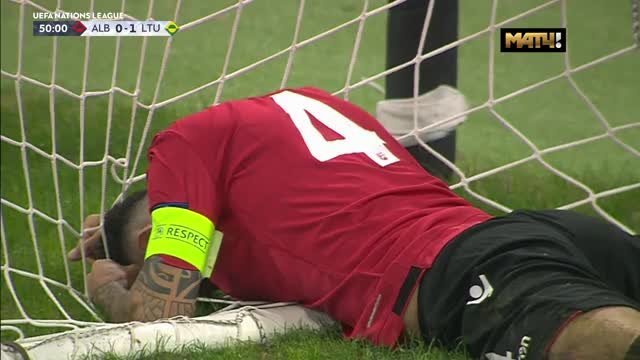 Албания - Литва. 0:1. Донатас Казлаускас (видео)