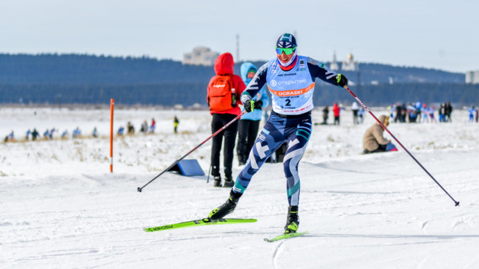 Чемпион ОИ в Сочи Легков в 39 лет стал десятым на Югорском лыжном марафоне