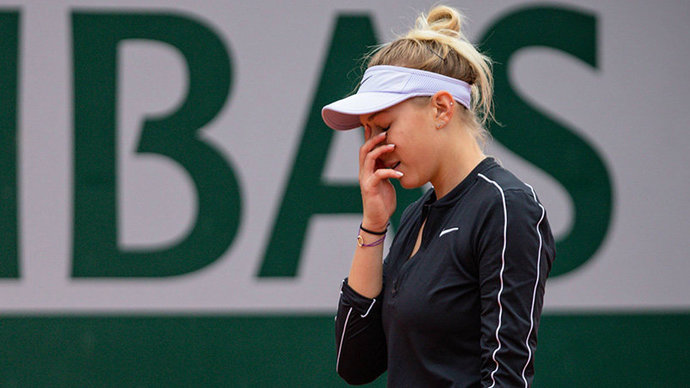 Американская теннисистка Анисимова приостанавливает карьеру из-за психологических проблем