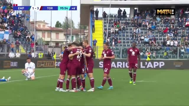 Эмполи - Торино. Голы (видео). Чемпионат Италии. Футбол (видео)