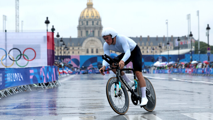Российский велогонщик Сырица стал 31‑м в индивидуальной гонке с раздельным стартом на Олимпиаде в Париже