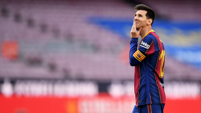 Футболка Месси, в которой он забил 500-й гол за «Барселону», продана на аукционе за 427 тысяч евро