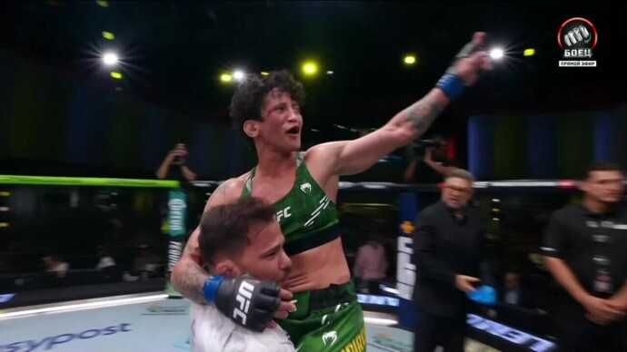 Вирна Яндироба победила Аманду Лемос (видео). UFC Fight Night (видео)
