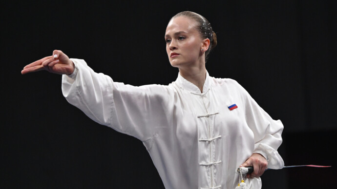 Россиянка Деева выиграла золото Игр БРИКС в соревнованиях по ушу‑таолу