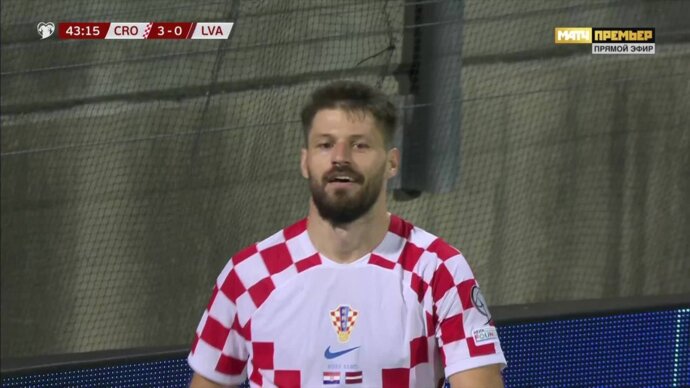 Хорватия - Латвия. 3:0. Гол Бруно Петковича (видео). Чемпионат Европы-2024. Футбол (видео)