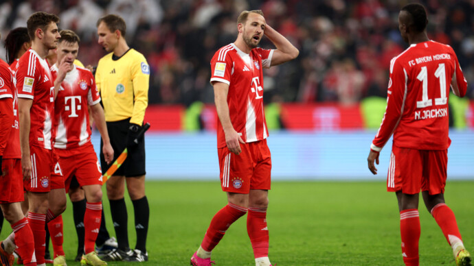 Бавария благодаря пенальти на последних минутах ушла от поражения в матче с аутсайдером Бундеслиги