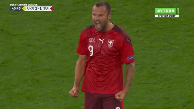 Украина - Швейцария. 1:1. Харис Сеферович (видео)