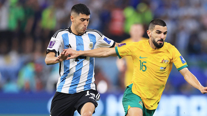 Аргентина — Австралия — 2:1. Аргентинцы сделали двойную замену на 80-й минуте матча 1/8 финала ЧМ-2022