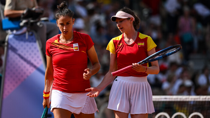 Россиянки Андреева и Шнайдер в полуфинале Олимпиады‑2024 сыграют с теннисистками из Испании